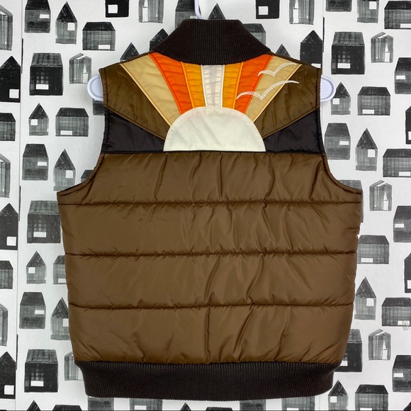 Roxy Vintage Sun Beams Puffer Vest 